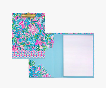 lilly pulitzer notepad clipboard portfolio golden hour paisley floral lilly pulitzer notepad clipboard portfolio golden hour paisley floral