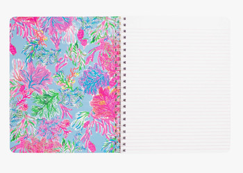 lilly pulitzer large spiral notebook coral sea life cay to my heart lilly pulitzer large spiral notebook coral sea life cay to my heart