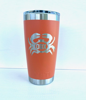 REAL YETI 36 Oz. Laser Engraved Rescue Red Yeti Rambler Bottle With Chug  Cap Personalized Vacuum Insulated YETI 