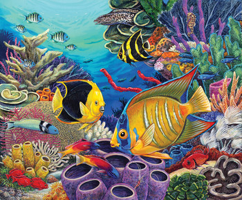 coral reef puzzle tropical fish coral reef puzzle tropical fish
