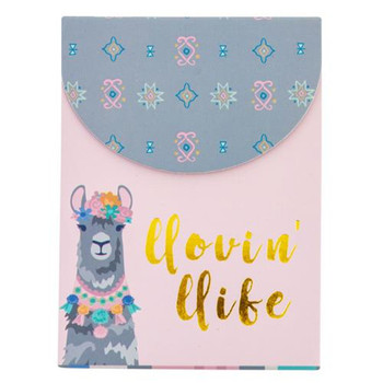 llama lovin life purse notepad flip note pad llama lovin life purse notepad flip note pad