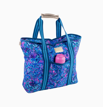 lilly pulitzer picnic cooler tote bag shells n bells blue seashells lilly pulitzer picnic cooler tote bag shells n bells blue seashells