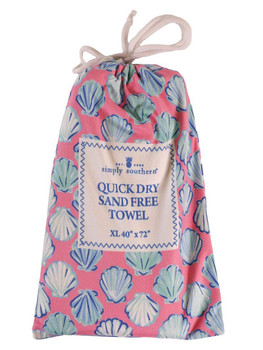 simply southern reversible quick dry sand free towel seashells shells coastal beach towel simply southern reversible quick dry sand free towel seashells shells coastal beach towel