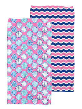 simply southern reversible quick dry sand free towel seashells shells coastal beach towel simply southern reversible quick dry sand free towel seashells shells coastal beach towel