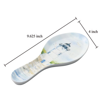 nautical lighthouse melamine spoon rest coastal kitchen nautical lighthouse melamine spoon rest coastal kitchen