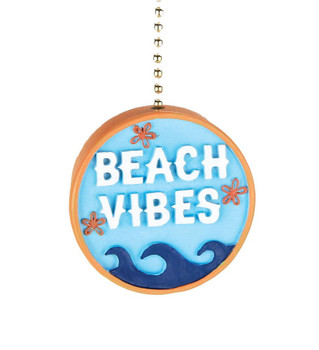 coastal ceiling fan pull beach vibes waves