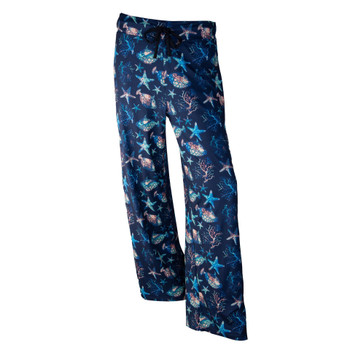 coastal pajama lounge pants pajama pants pj oceanic sea life