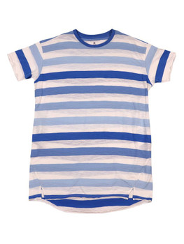 simply southern boxy striped stress blue stripes