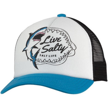 salt life youth hat shark bite live salty