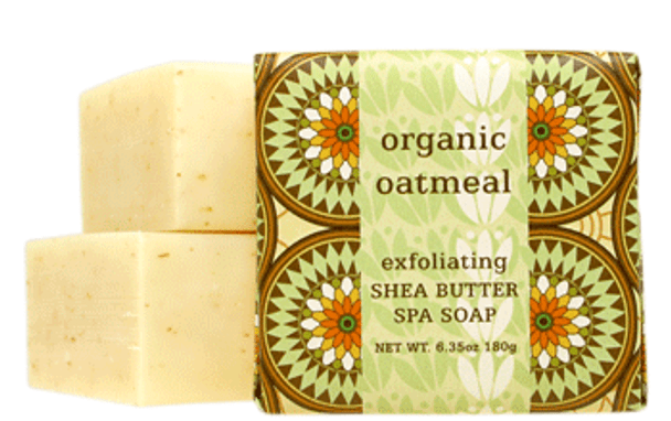 greenwich bay trading company organic oatmeal square bar soap