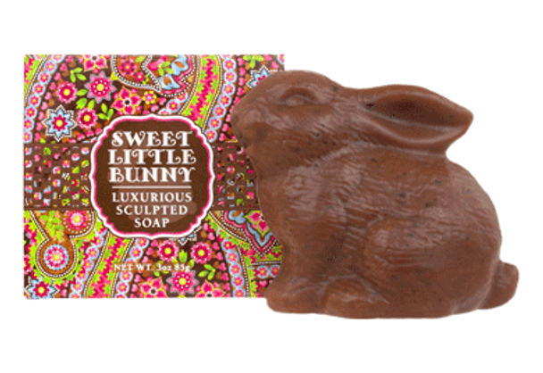 greenwich bay trading company sculpted sweet little bunny soap easter