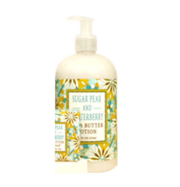 greenwich bay trading company sugar pear and winterberry lotion