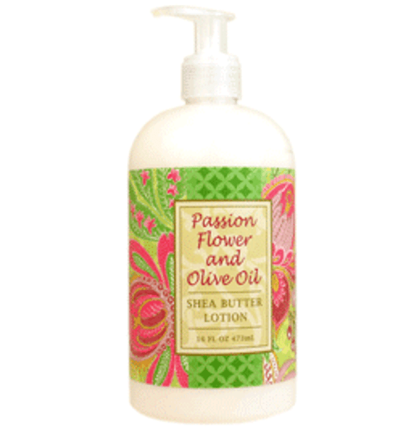 greenwich bay trading company passion flower & olive oil shea butter lotion