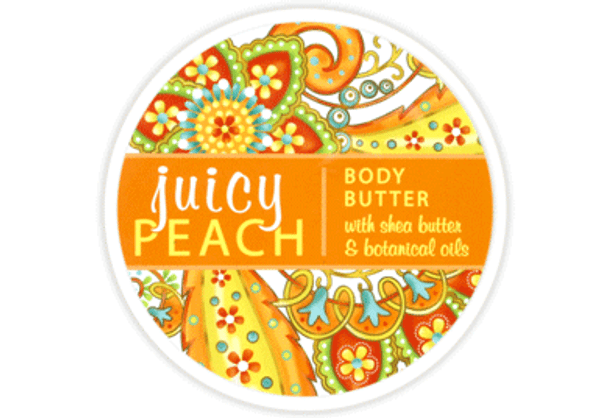 juicy peach body butter greenwich bay trading company raleigh