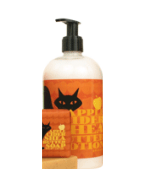 greenwich bay trading company apple cider black cat halloween fall lotion