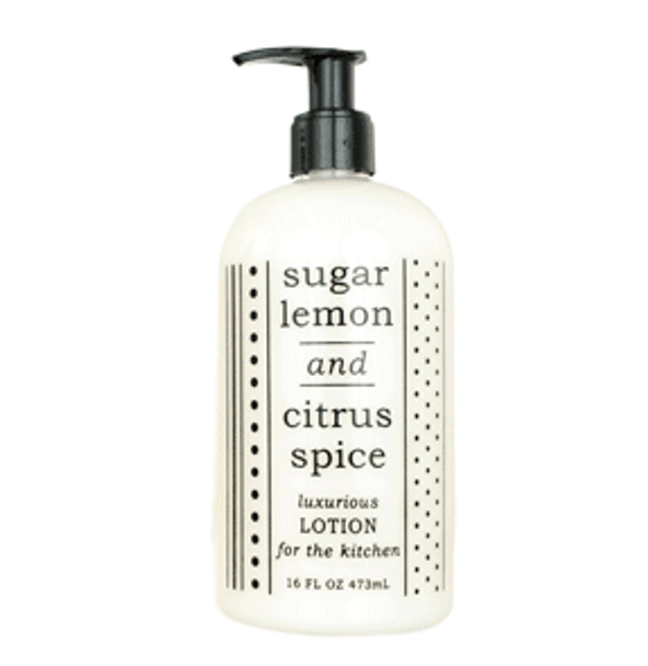 greenwich bay trading company sugar lemon and citrus spice lotion for the kitchen