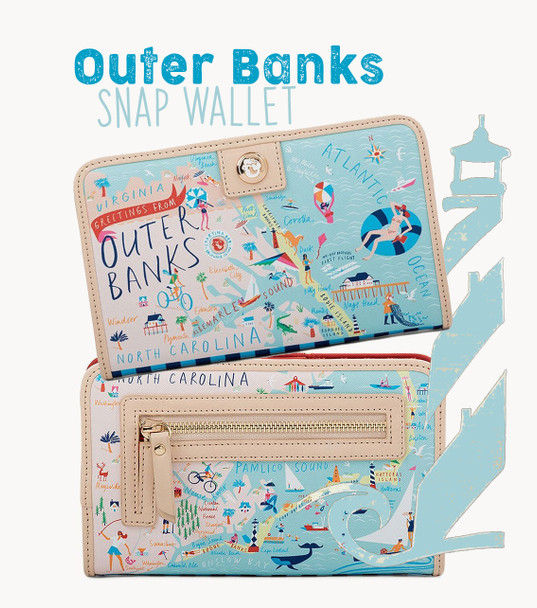 outer banks snap wallet spartina