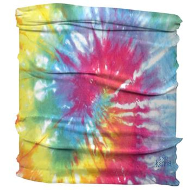 Half Headband Multi Tie Dye