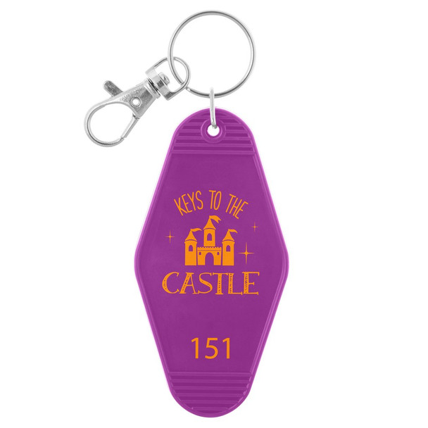 Hotel Keychain Keys to the Castle