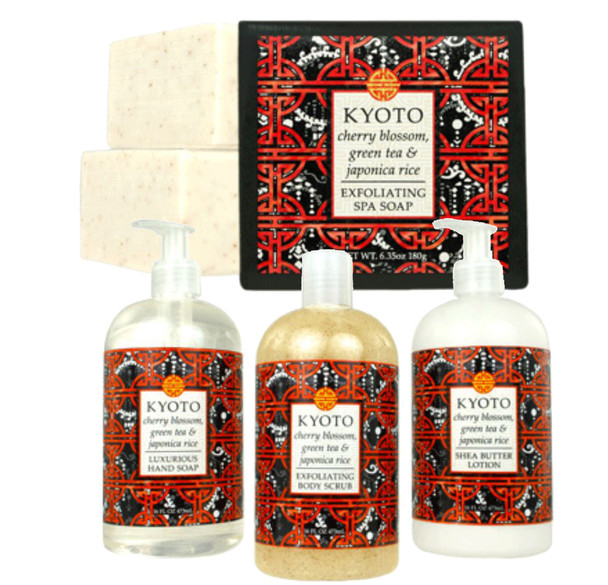 greenwich bay trading company kyoto japan destination spa soap lotion liquid hand soap scrub wash