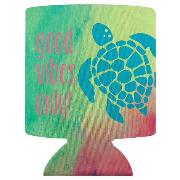 can cooler sea turtle good vibes only