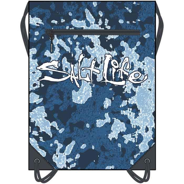 salt life cinch backpack atlas blue camo
