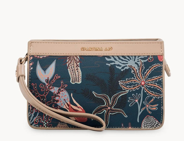 spartina mystic mermaid wristlet