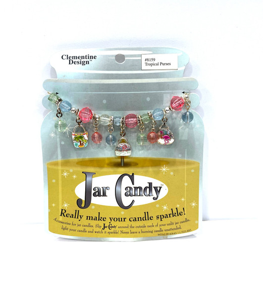 jar candy candle charm tropical purses