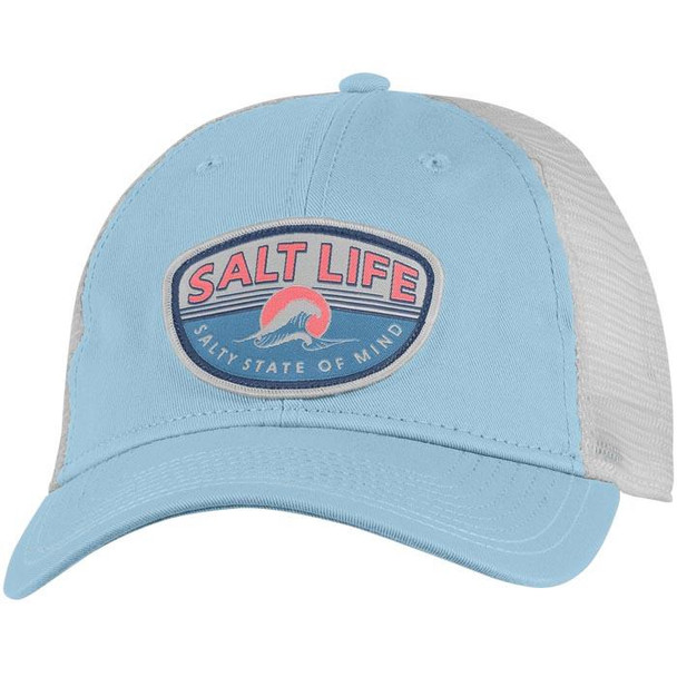 salt life hat airy blue morning wave