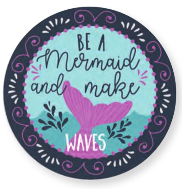 car coaster be a mermaid and make waves purple mermaid tail