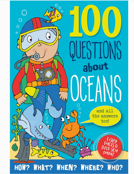 childrens book 100 questions about the ocean