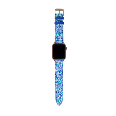  Lilly Pulitzer Geniune Leather Watch Band Sized to Fit