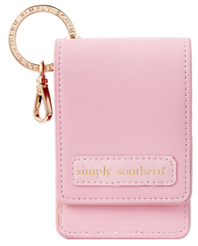 On My Way Out Peach Mini Keychain Wallet FINAL SALE – Pink Lily