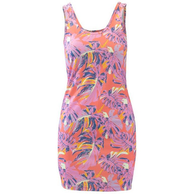 Tropical Palms Pink Tank Dress - Coastal Cottage