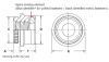 CFN-M3-1ZI -  Nuts for Sheet Metal  by PennEngineering ® (PEM ® )