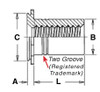 CSS-632-4 - Stainless Steel Standoffs  by PennEngineering ® (PEM ® )