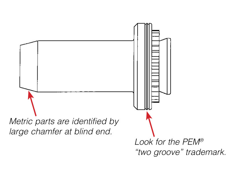 B-M4-1ZI - Self-Clinching Blind Nut by PennEngineering ® (PEM ® )