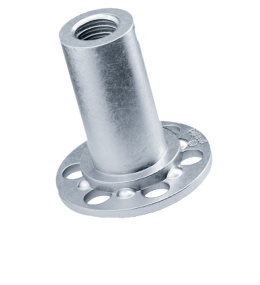 F2B20M6X5 - M6X5 FEMALE THREADED COLLAR, B20 BASE, PC4.6 BZP