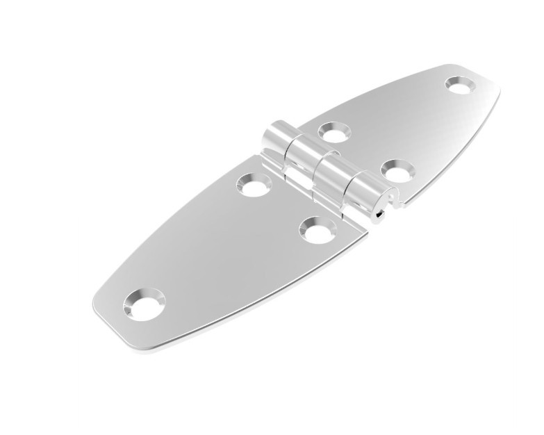 T6-4E-466-17F-20 - T6 FRICTION HINGE, LARGE LEAF/LARGE LEAF 38MM, 304 SS, PASSIVATED