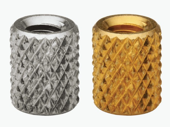 STKB-832-8 - THRU THREADED INSERT BRASS