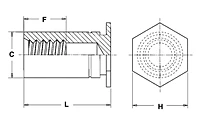 BSO4-632-32 by PENN ENGINEERING