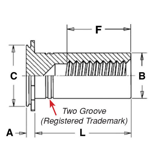 CSS-632-10 - Stainless Steel Standoffs  by PennEngineering ® (PEM ® )