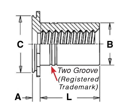 CSS-632-4 - Stainless Steel Standoffs  by PennEngineering ® (PEM ® )