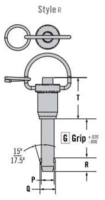 LG-4CR-4125 - LOCKWELL ® Quick Release Pin by SOUTHCO