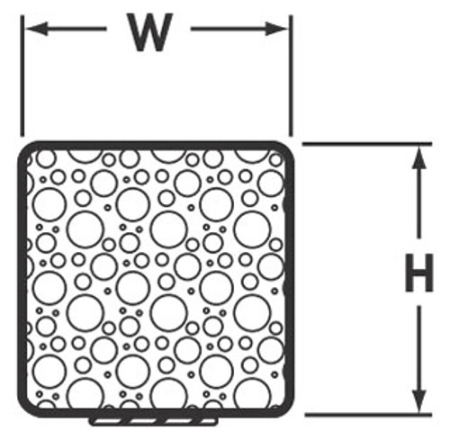 4046AA51K01800 -   EMI Shielding Gasket by Laird Technologies