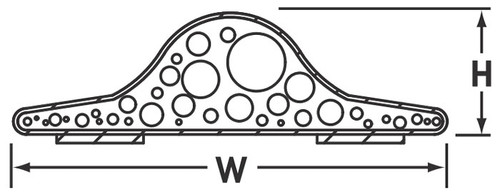 4633AF51K01080 -   EMI Shielding Gasket by Laird Technologies