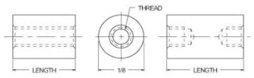 AA6948-0080-0.312-00 - Standoff by LYNTRON