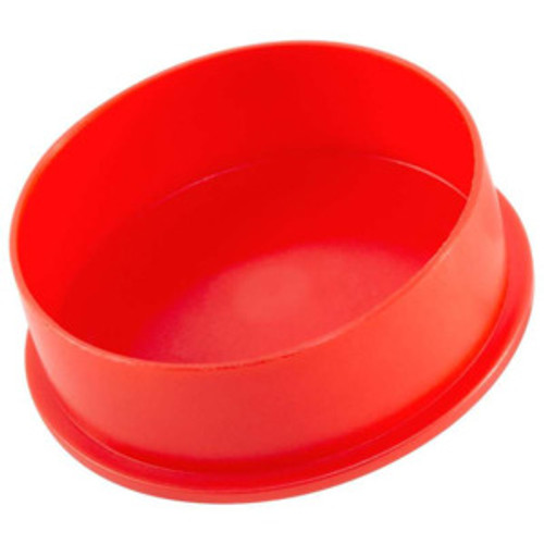 CAPLUG, 1-3/8 THRD SIZE, POLYETHYLENE RED CAPLUG, 1-3/8 THRD SIZE, POLYETHYLENE RED
