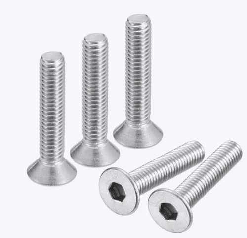 UNF 10 - 32 x 5/8 Hexagon Socket Countersunk Head Screws Fully Threaded, Fine Thread Inch Stainless steel, Stainless steel-Austenitic, ISO 3506