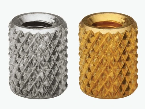 STKB-632-8 - THRU THREADED INSERT BRASS